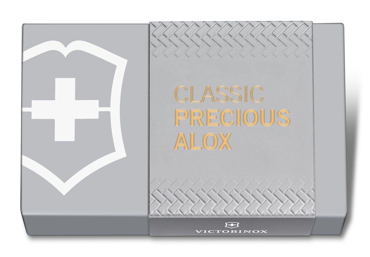 Victorinox Taschenmesser Classic SD Precious Gold Brass Alox