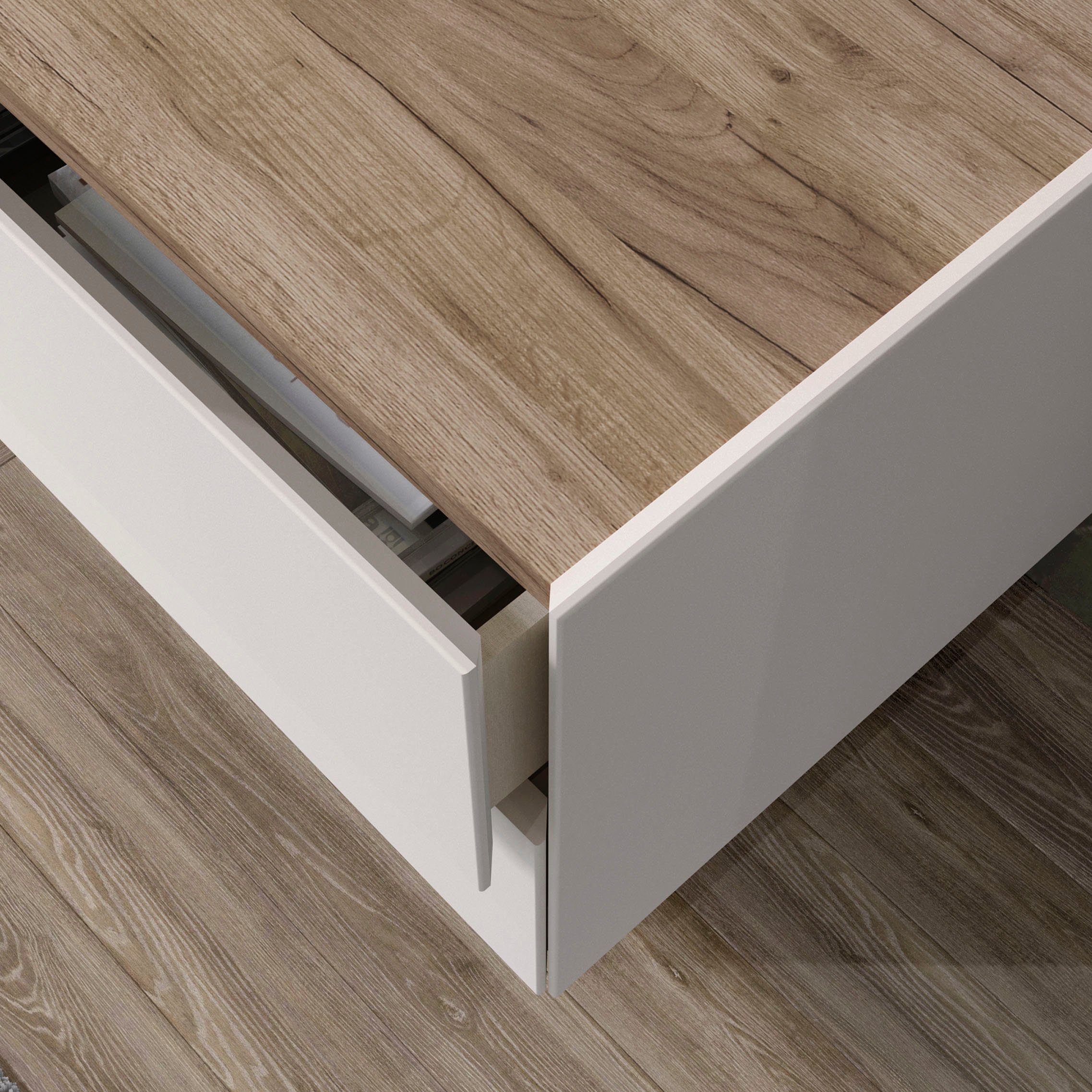 OTTO home TV-Board Sky45 (H/B/T): 37/90/47cm), Lackiert mit wasserbasiertem UV-Lack – Bild 5 von 5