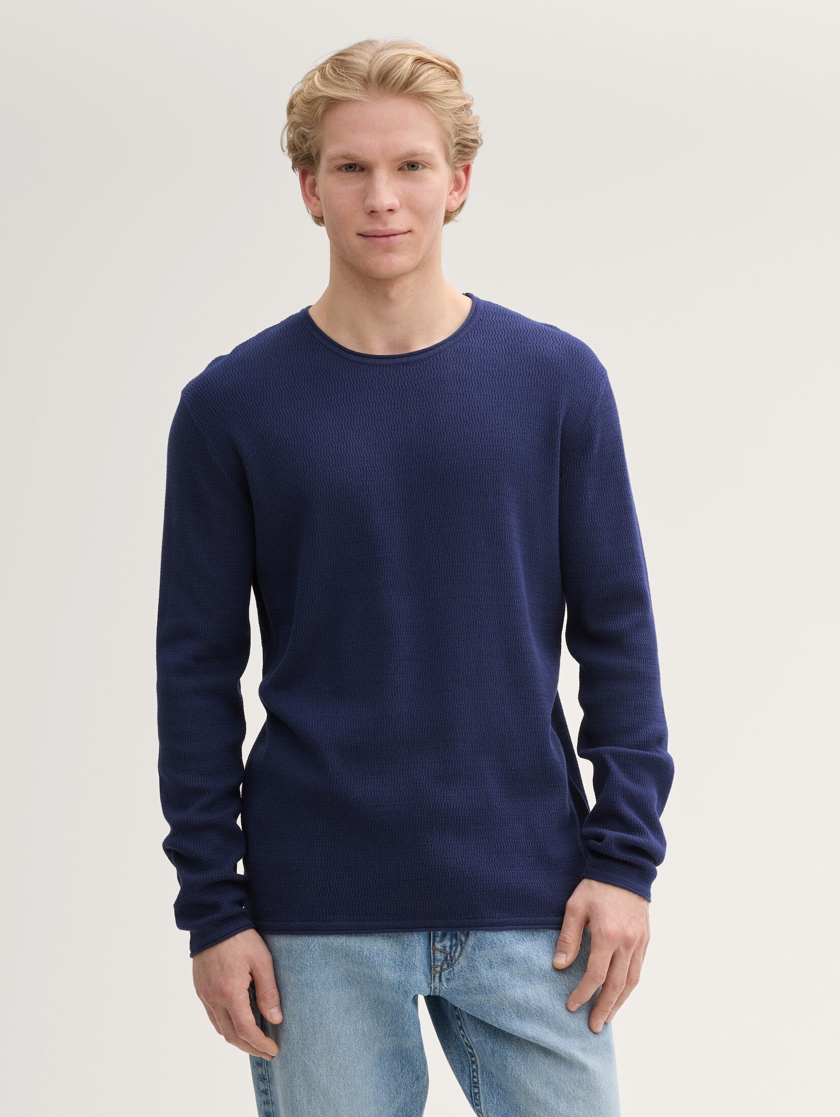 Strickpullover Strickpullover aus Baumwolle