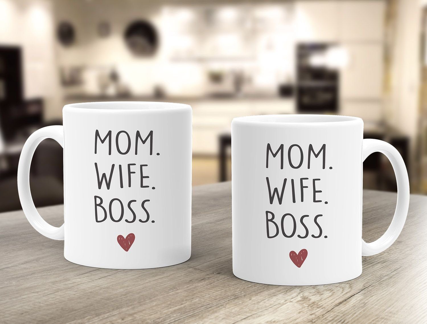MoonWorks Tasse Kaffee-Tasse Mom Mama Husband Geschenk Mom Boss Moonworks®, Dad Legend weiß Papa Keramik Wife