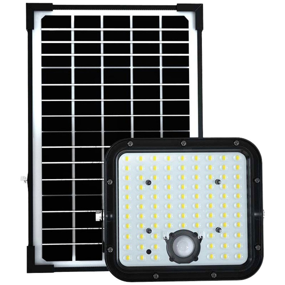 V-TAC LED Flutlichtstrahler V-TAC VT-432 10311 LED-Flutlichtstrahler, Solarmodul 30 W Leuchtfarbe
