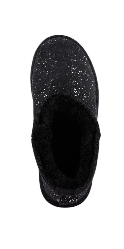 Emu Australia Stinger Micro Milkyway (Fütterung aus doppeülter Schaffswolle) schwarz Winterstiefel