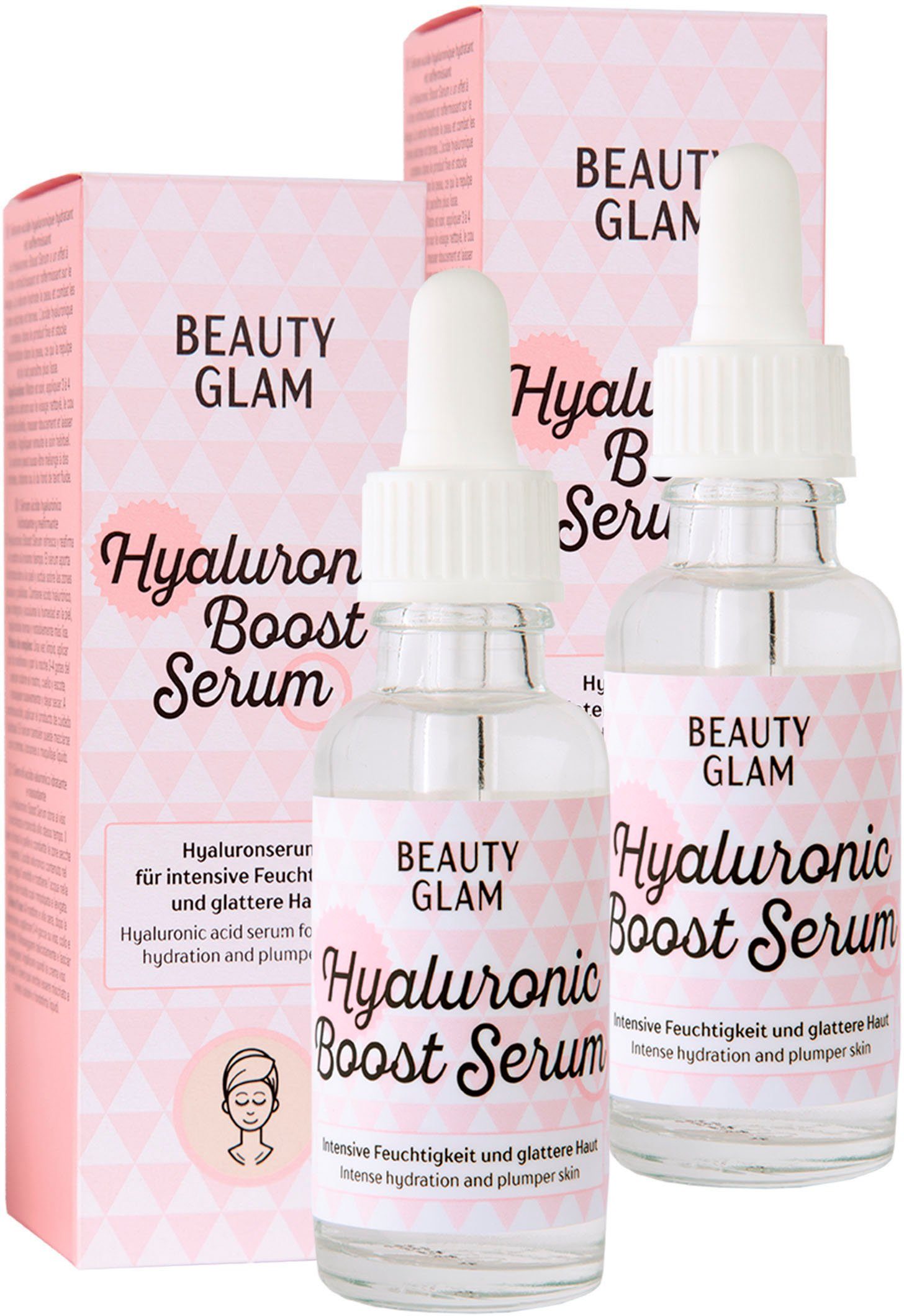 BEAUTY GLAM Догляд за обличчям-Set Hyaluronic Boost Serum, 2-tlg.