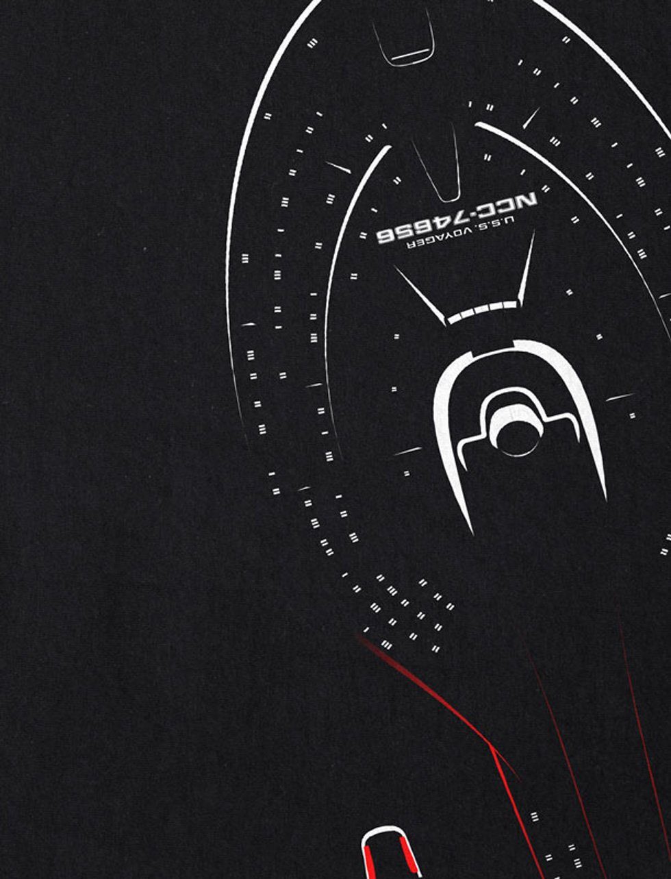 style3 T-Shirt Voyager star trekkie trek günstig online kaufen