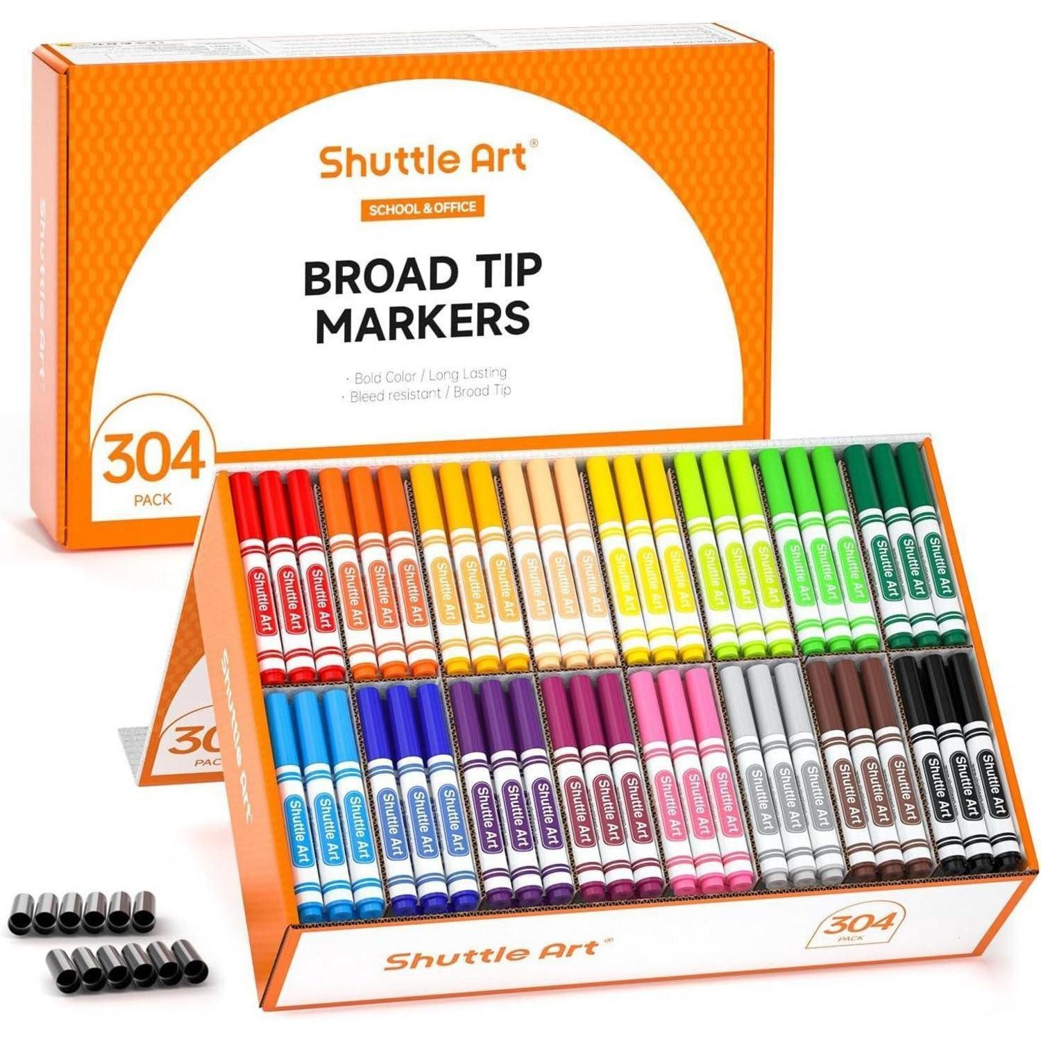 LuxusKollektion Filzstift Filzstifte Kinder 304 Stk auswaschbar 16 Farben