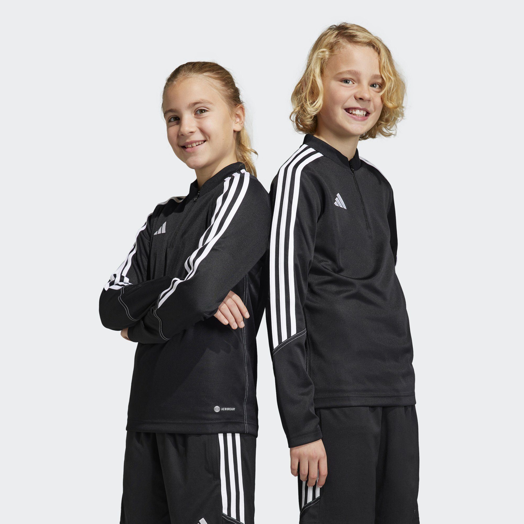 adidas Performance Trainingsanzug TIRO 23 CLUB TRAININGSOBERTEIL Black / White