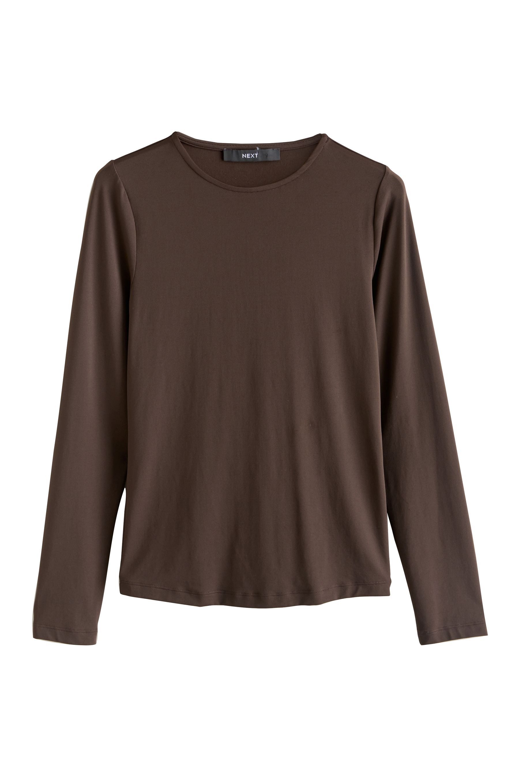 Next Langarmshirt Weiches Langarmoberteil aus Polyamid (1-tlg) günstig online kaufen