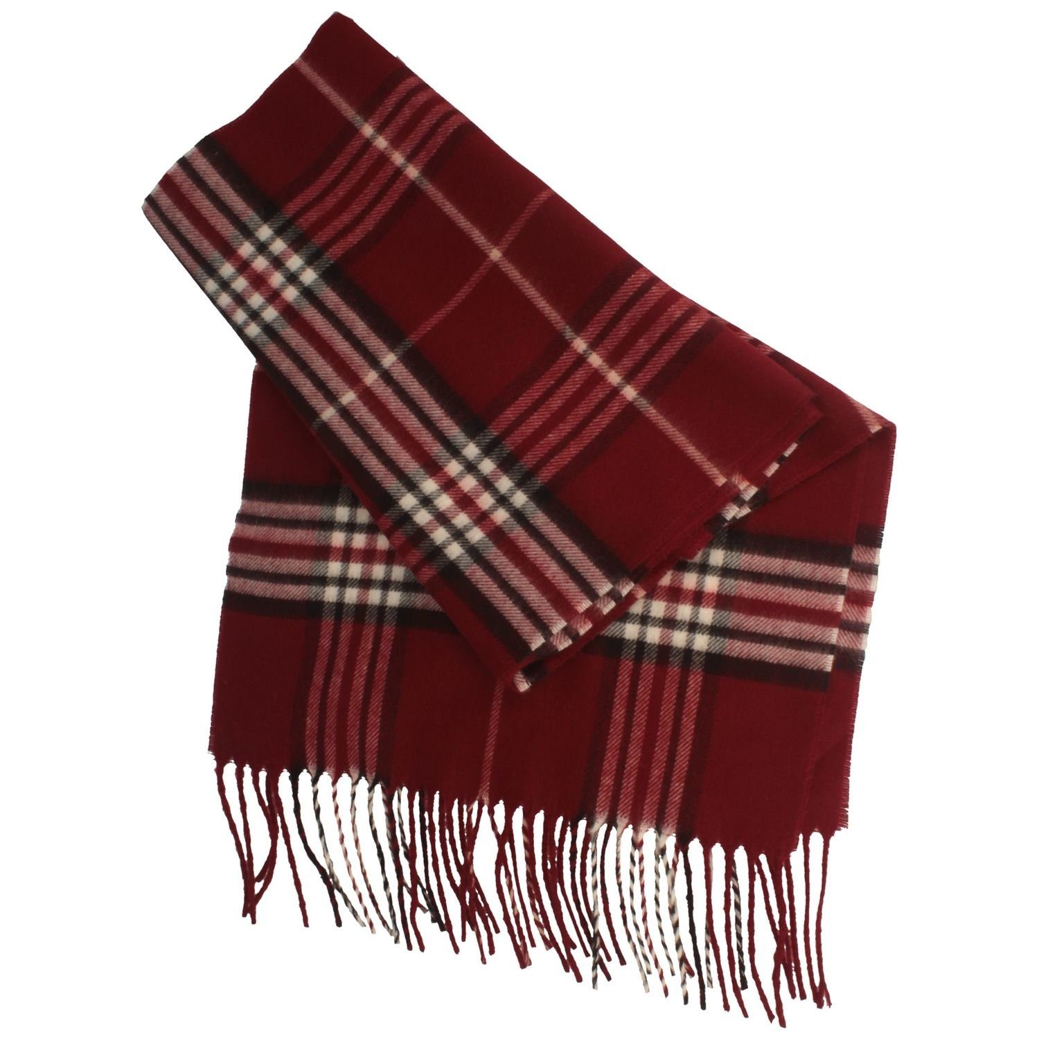 Breiter Schal, Cashmink im Tartan-Karo mit günstig online kaufen