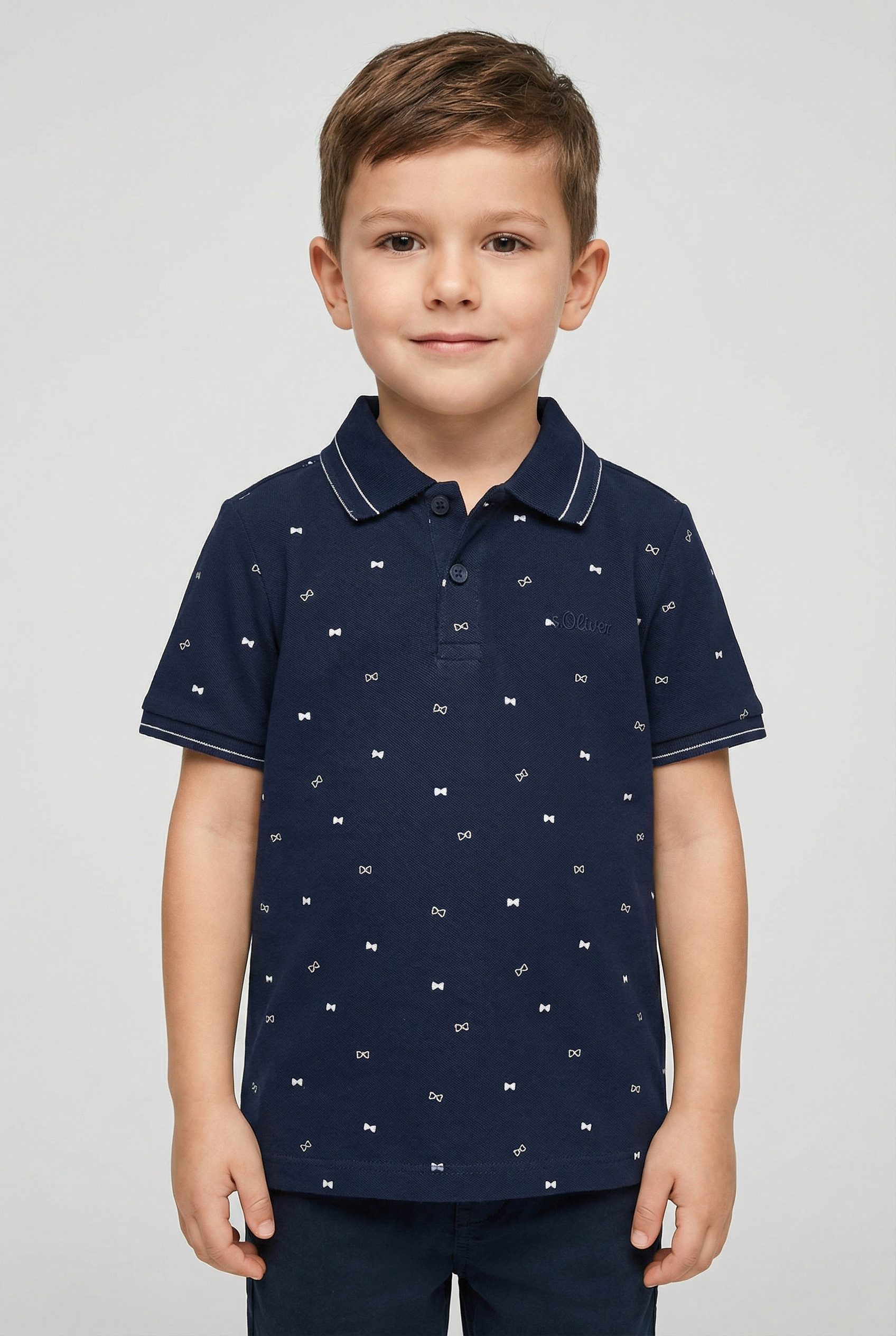 s.Oliver Junior Poloshirt mit Logo-Stickerei, für Boys