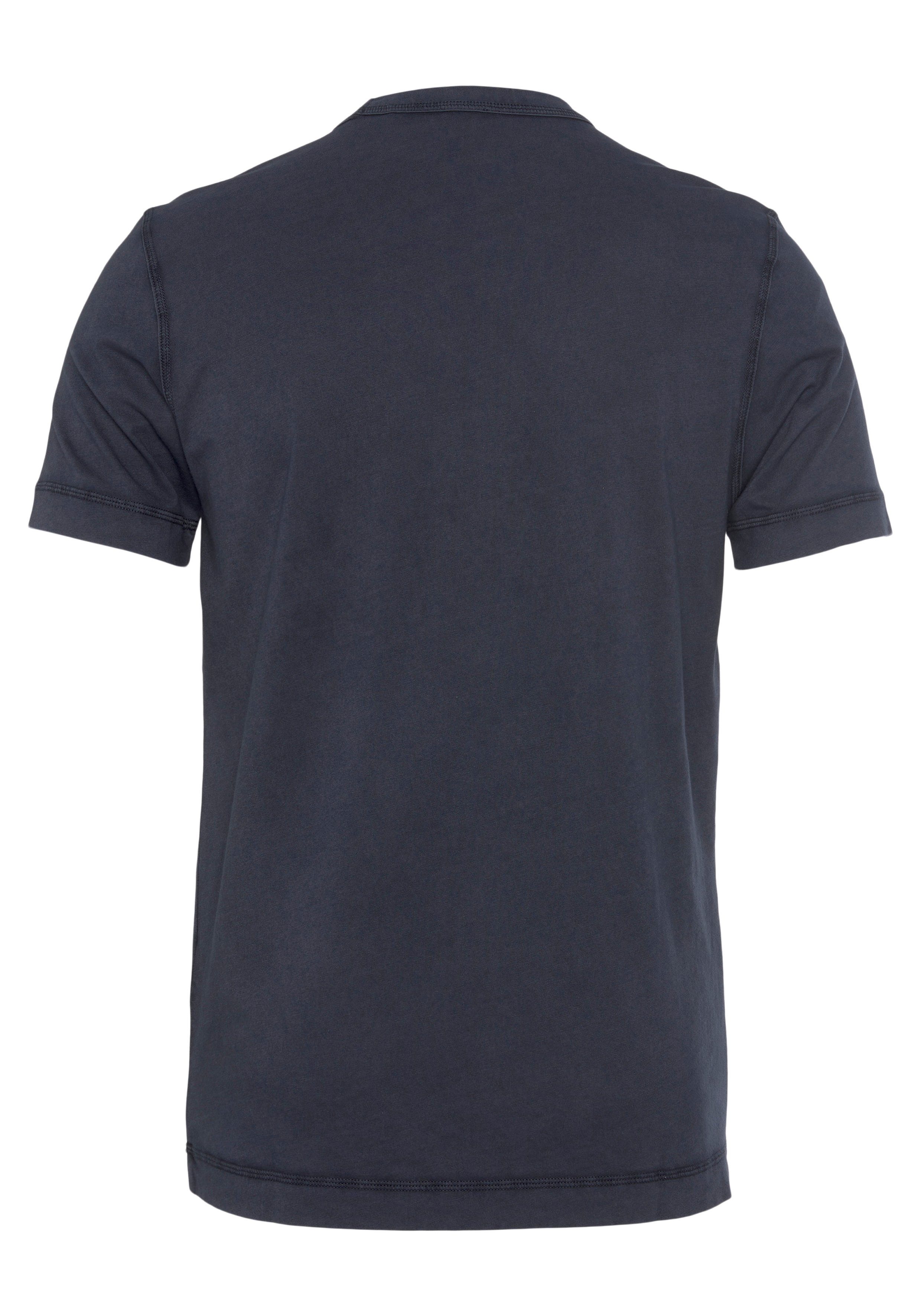 BOSS ORANGE T-Shirt Tokks BOSS blue404 ORANGE dark Markenlabel mit