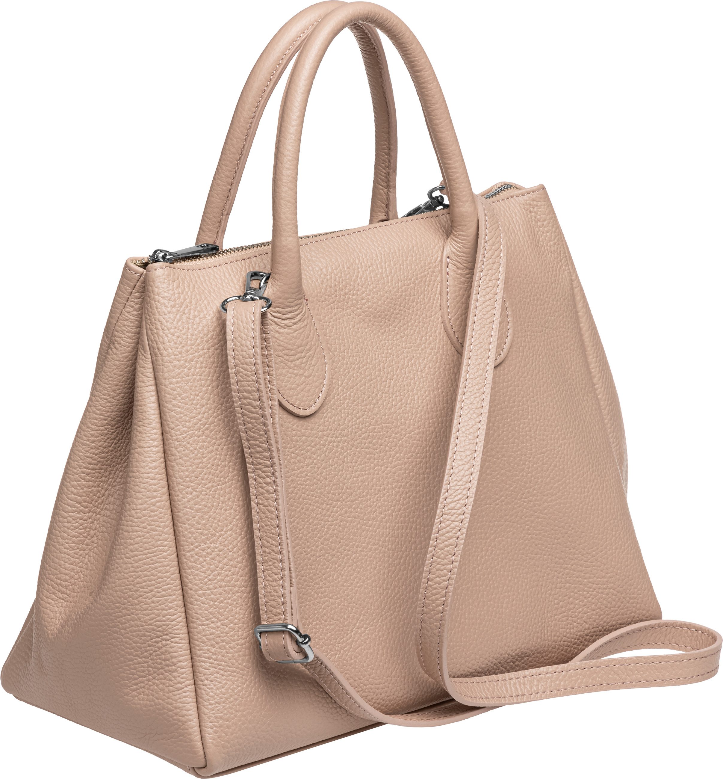 Henkeltasche Leder Tote Bag Elegante Damen Handtasche - PREMIUM LINE -Modell No.812