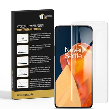 Protectorking Schutzfolie 1x Hydropanzerglas für Oneplus 9 Pro HD KLAR FLEXIBLER Displayschutz, (1-Stück), Displayschutzfolie, Panzer Schutz, NANO ANTI-SHOCK HD KLAR