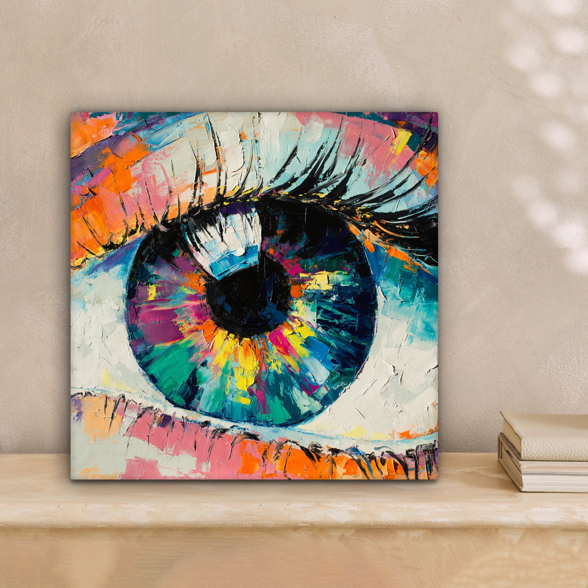 OneMillionCanvasses® Leinwandbild Malerei - Ölfarbe - günstig online kaufen