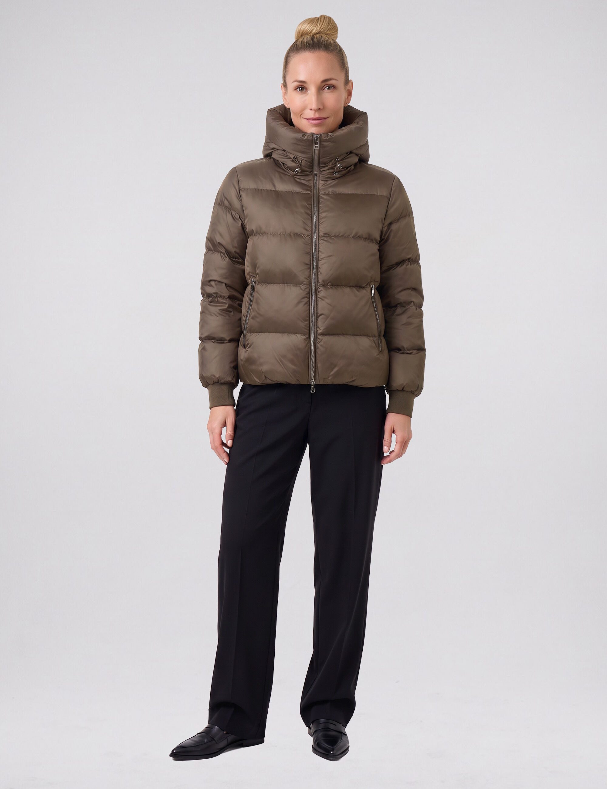 No.1 COMO Winterjacke SCOTTIA mit Kapuze