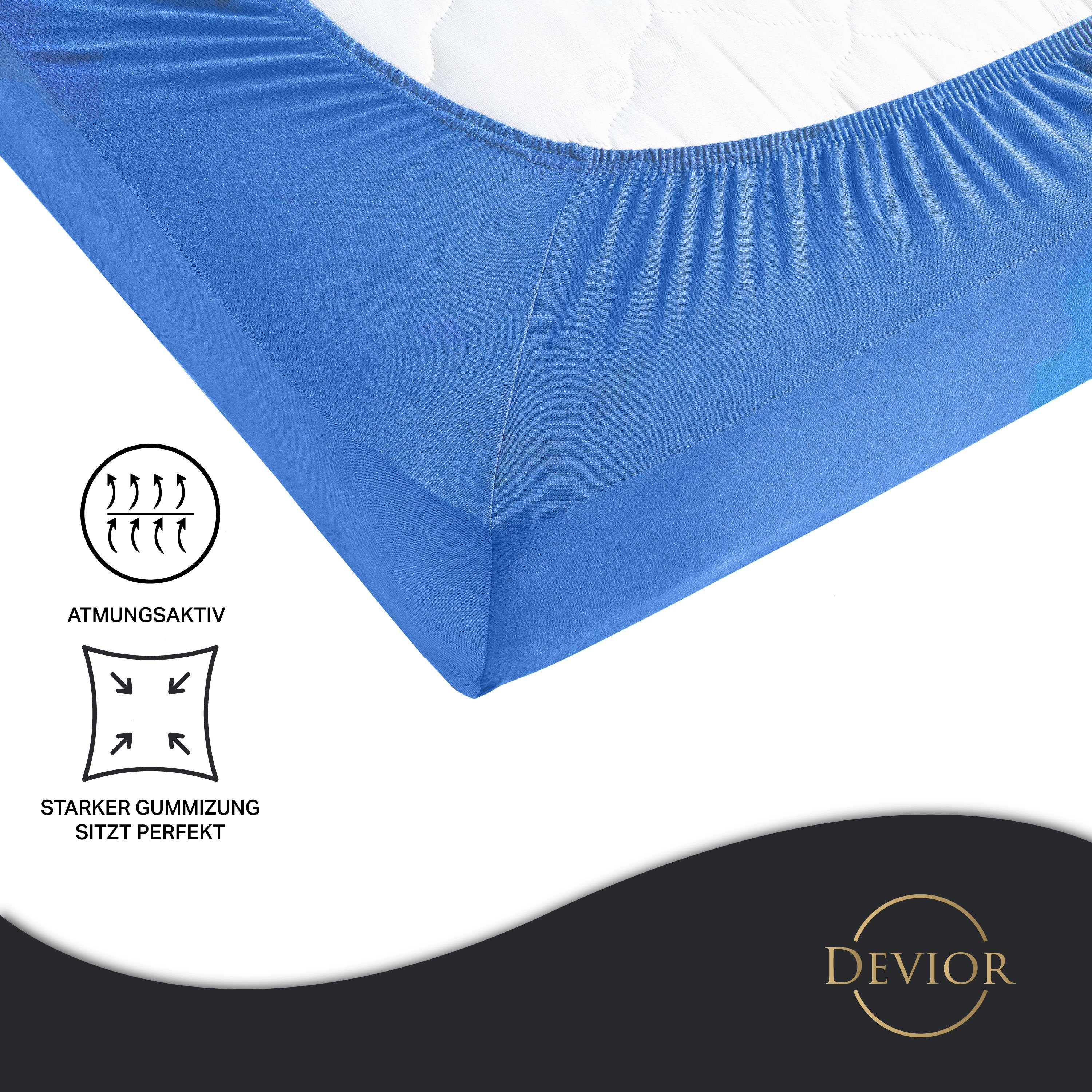 Devior Spannbettlaken für 180x200cm Boxspringbett-Matratzen bis günstig online kaufen