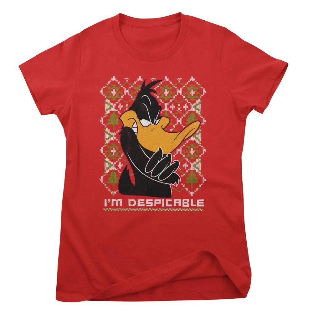 LOONEY TUNES T-Shirt Christmas - I'M Despicable Girly Tee