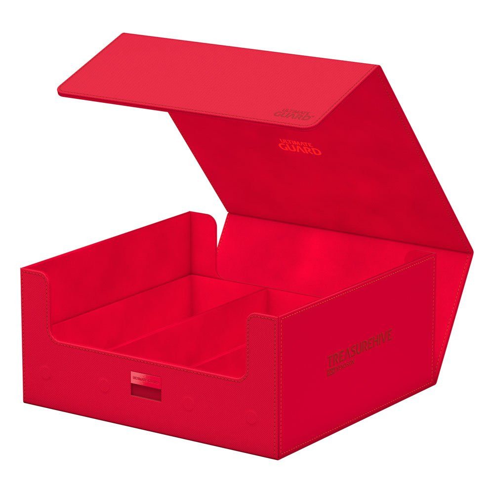 Ultimate Guard Sammelkarte Treasurehive 90+ XenoSkin Kartenbox - Rot