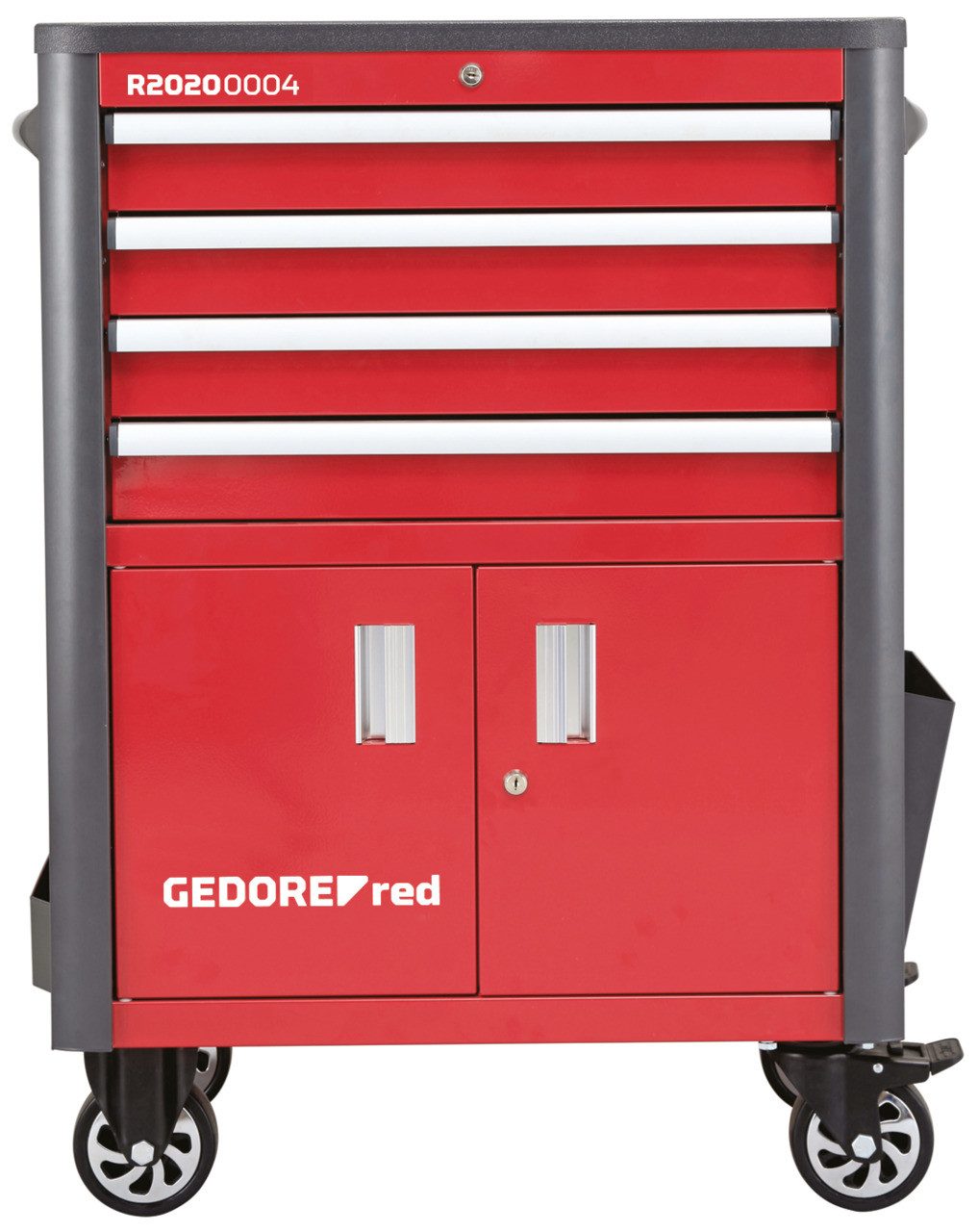 Gedore Red Werkzeugkoffer R20200004 Werkstattwagen WINGMAN 4 Schubladen 1034x724x470 mm
