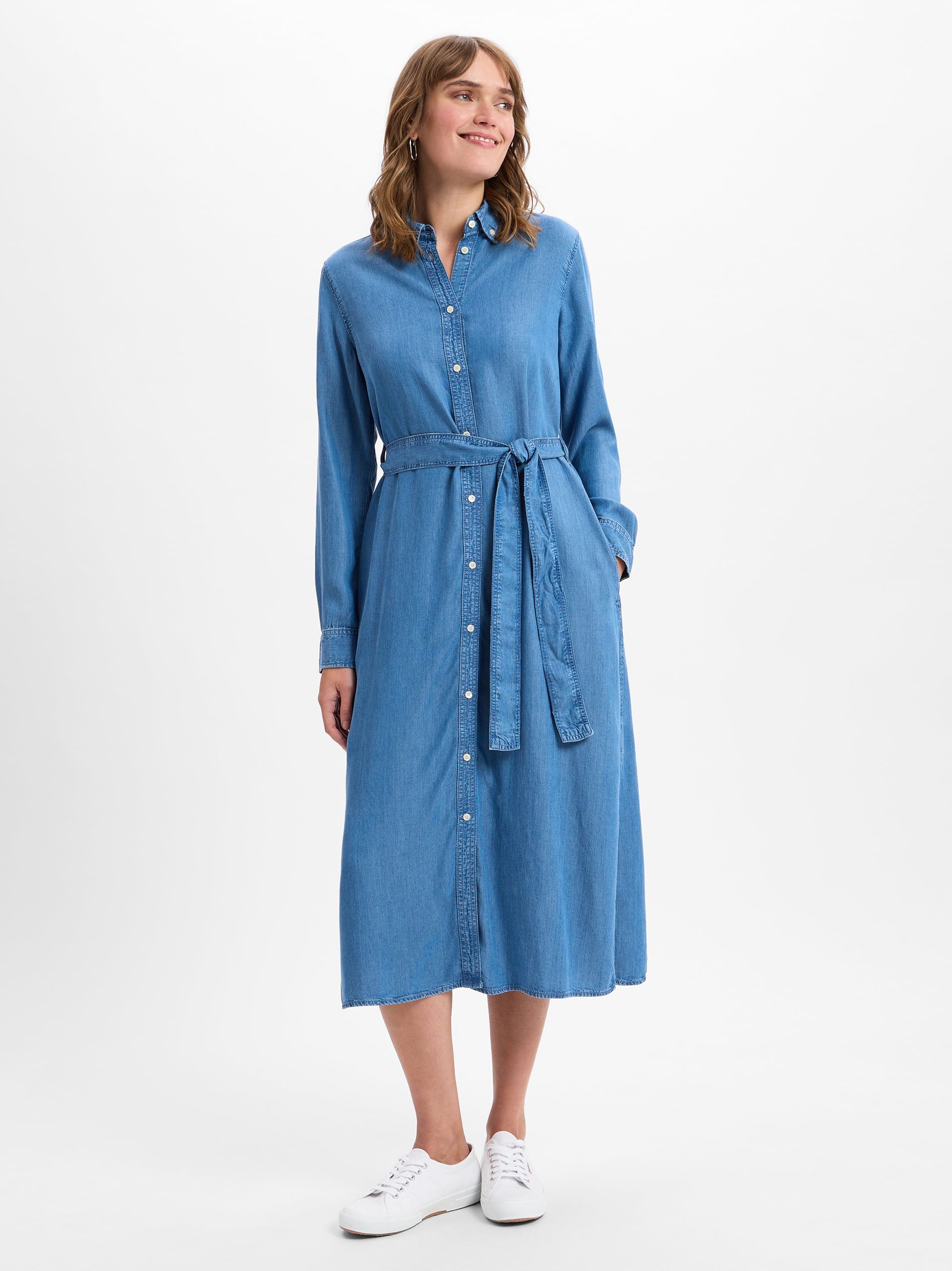 Gant Blusenkleid Chambray Shirt Dress