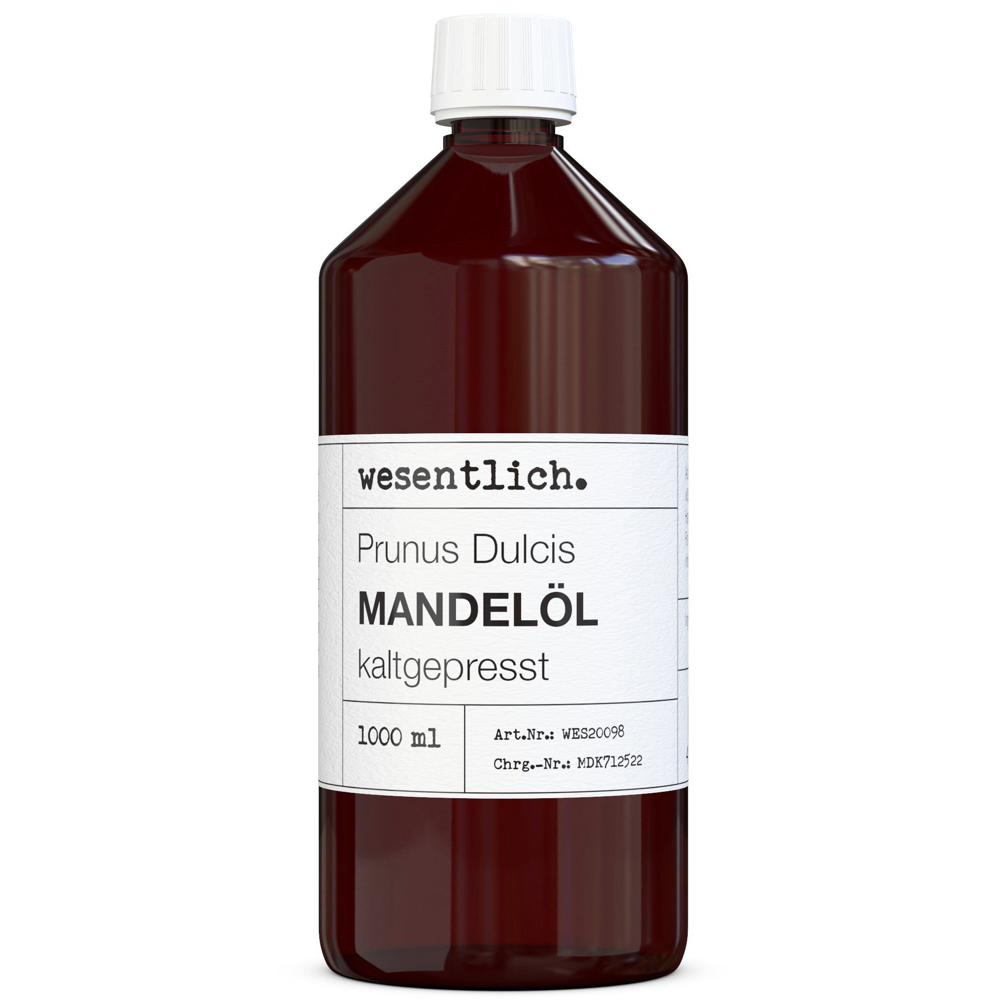 wesentlich. Körperöl Mandelöl kaltgepresst 1000ml