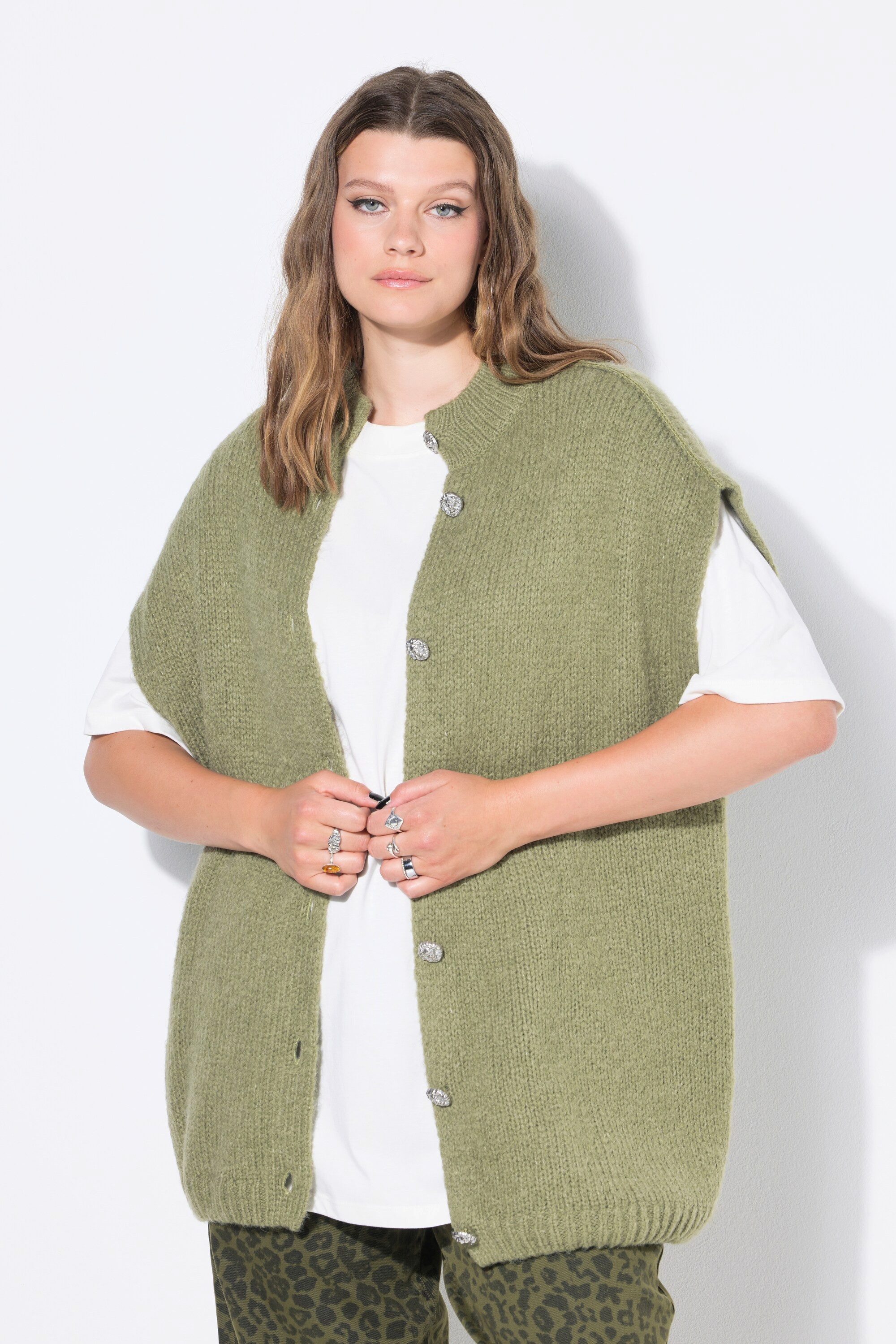 Studio Untold Strickjacke Strickweste oversized extra günstig online kaufen