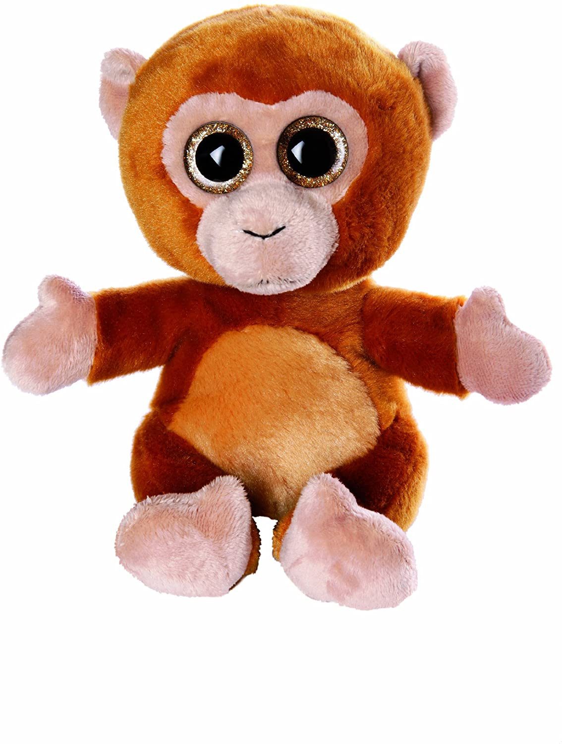 Bauer Spielwaren Kuscheltier Blickfänger Glitzer Plüschtier Affe (20cm)