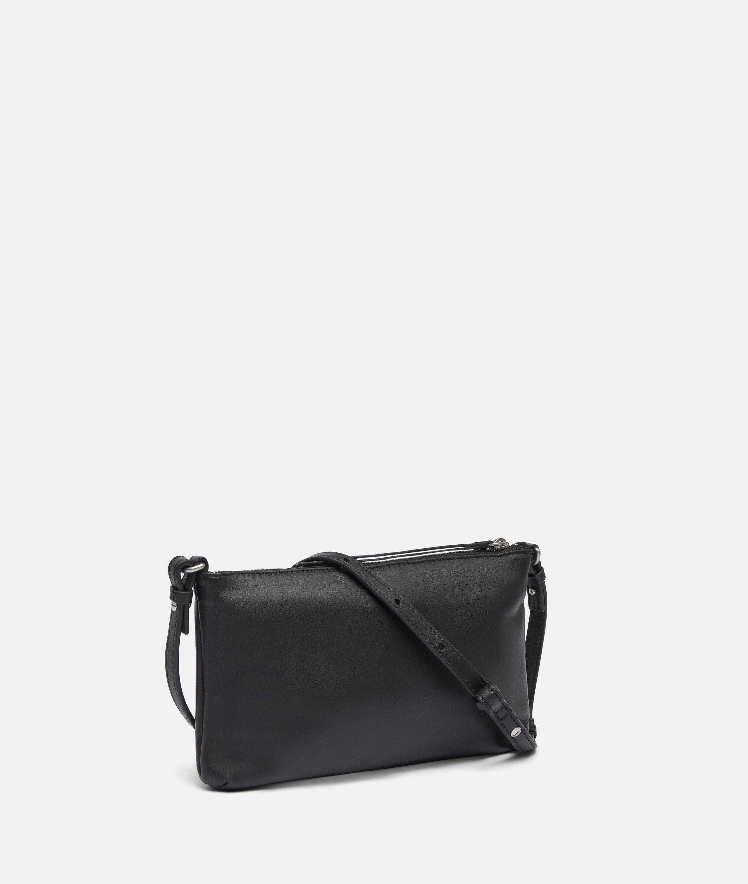 Liebeskind Berlin Umhängetasche Single Zena Crossbody S, Handliche Umhängetasche aus weichem Schafsleder