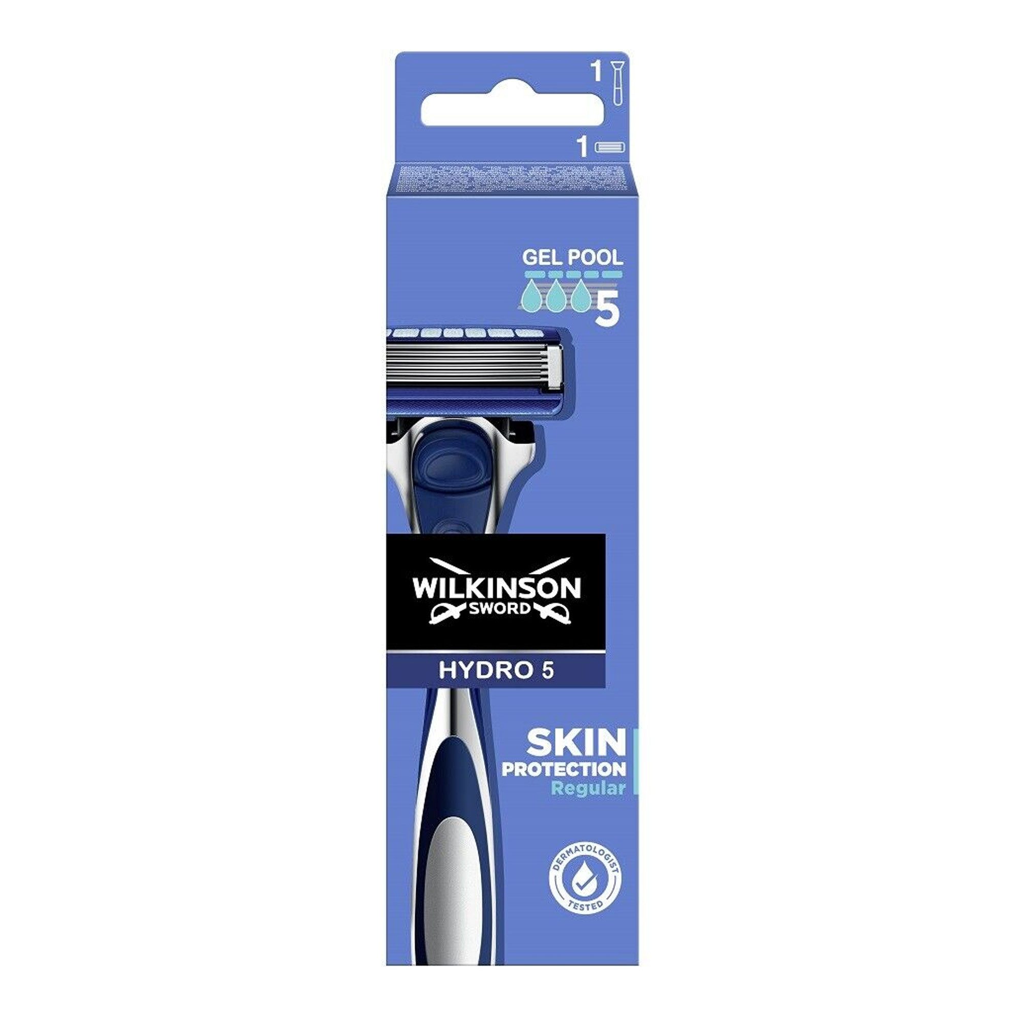 Wilkinson Nassrasierer Wilkinson Sword Hydro 5 Skin Protection Regular (inkl. Klinge)