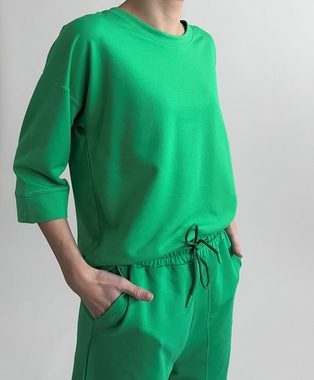 Zuckerwatte Sweatshorts mit elastischem Bund, aus weicher Baumwolle Modal Mischung
