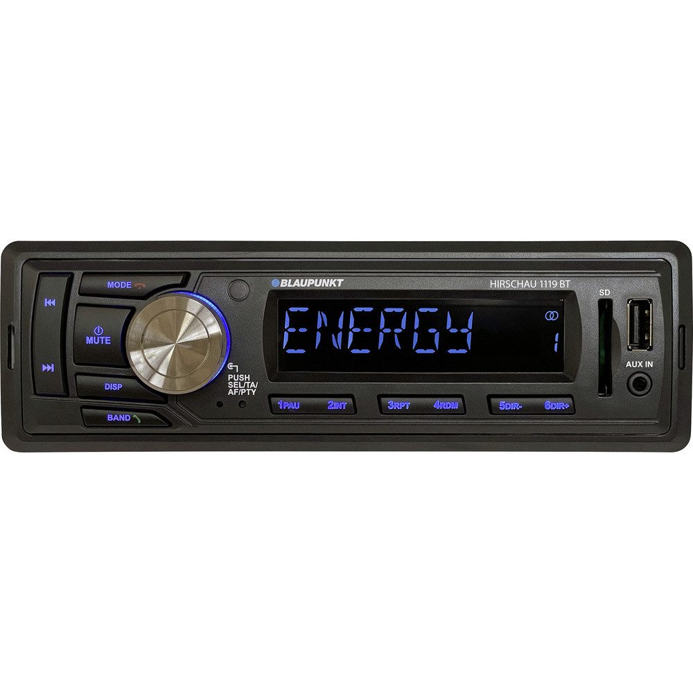 Blaupunkt Blaupunkt HIRSCHAU 1119BT Autoradio Bluetooth®-Freisprecheinrichtung Autoradio