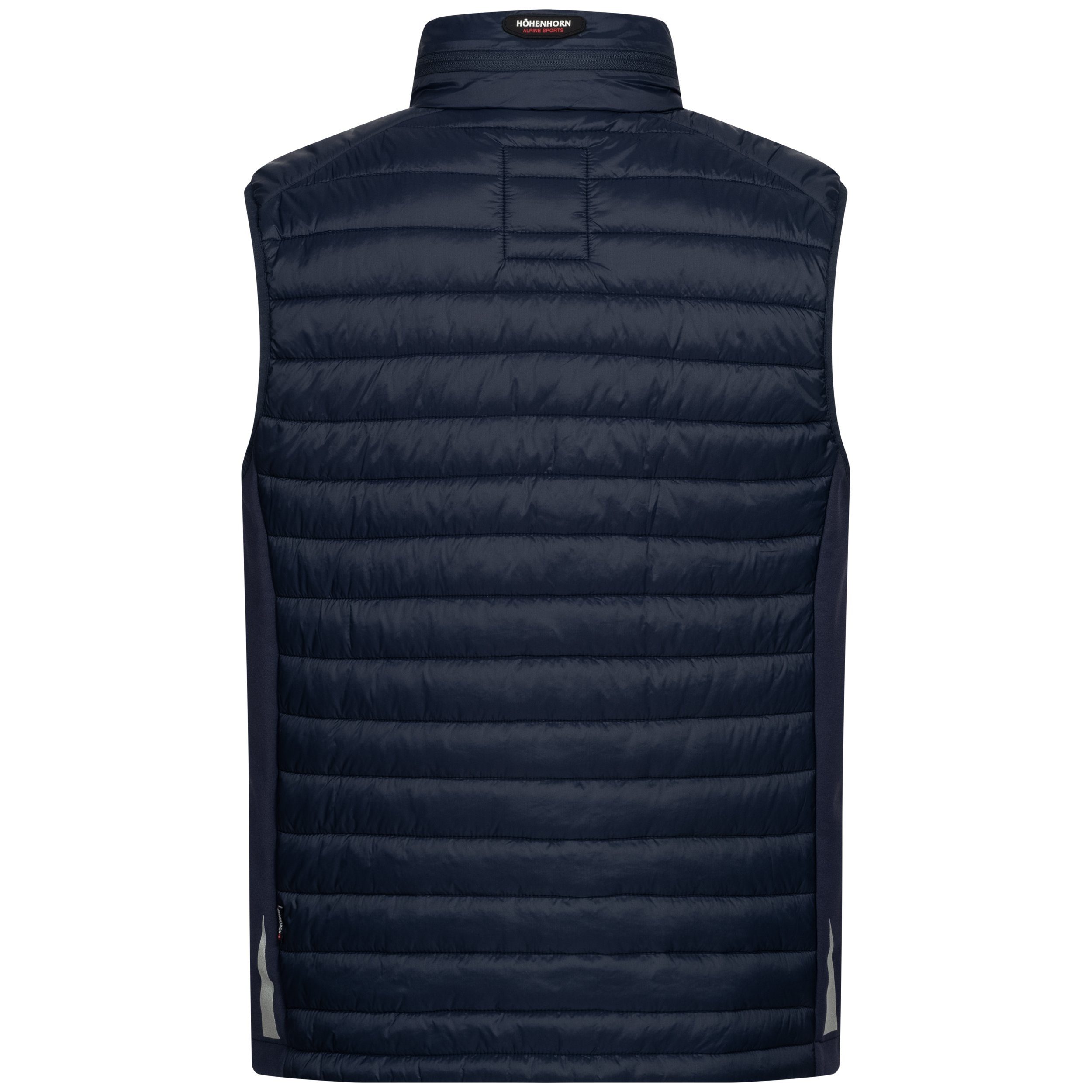 Höhenhorn Steppweste Dolden Herren Weste Hybridjacke für Männer Steppjacke Sportjacke Steppwesten Softshell Kombination