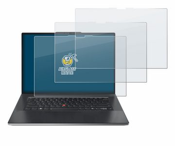 BROTECT flexible Panzerglasfolie für Lenovo ThinkPad Z16 (2. Gen), Displayschutzglas, 3 Stück, Schutzglas Glasfolie matt entspiegelt Anti-Reflex