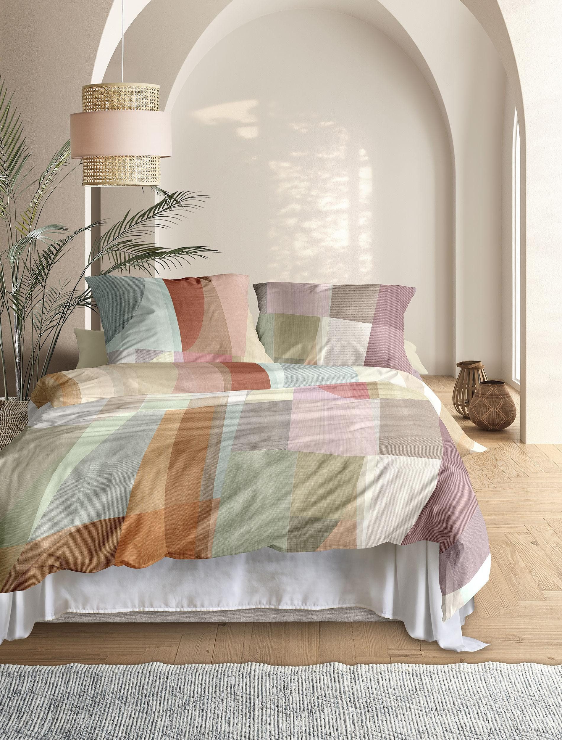 Irisette Bettwäsche Wave 8592, Mako-Satin, 2 günstig online kaufen