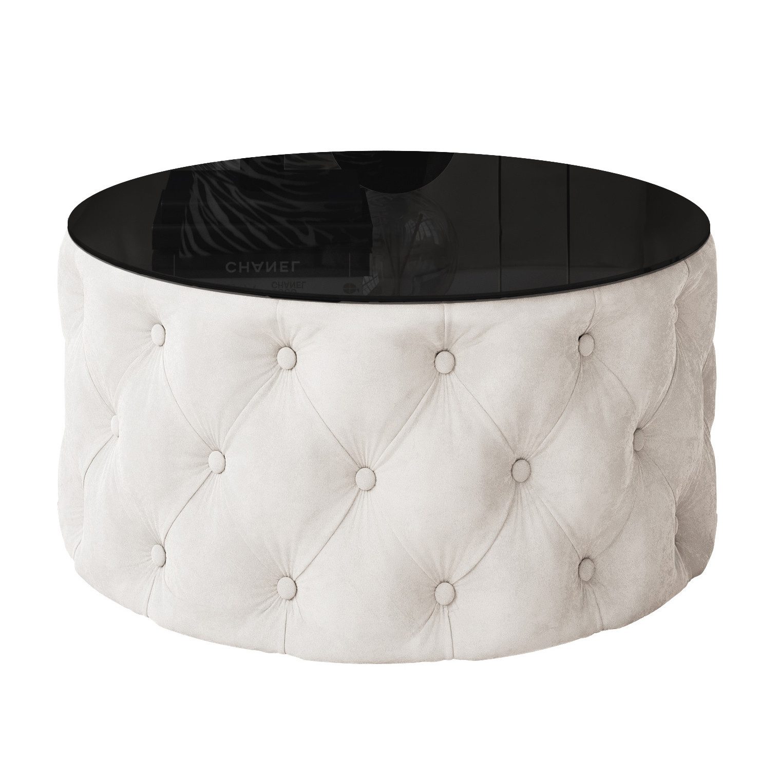 Lookway Couchtisch CHESTERFIELD 70 cm runder günstig online kaufen