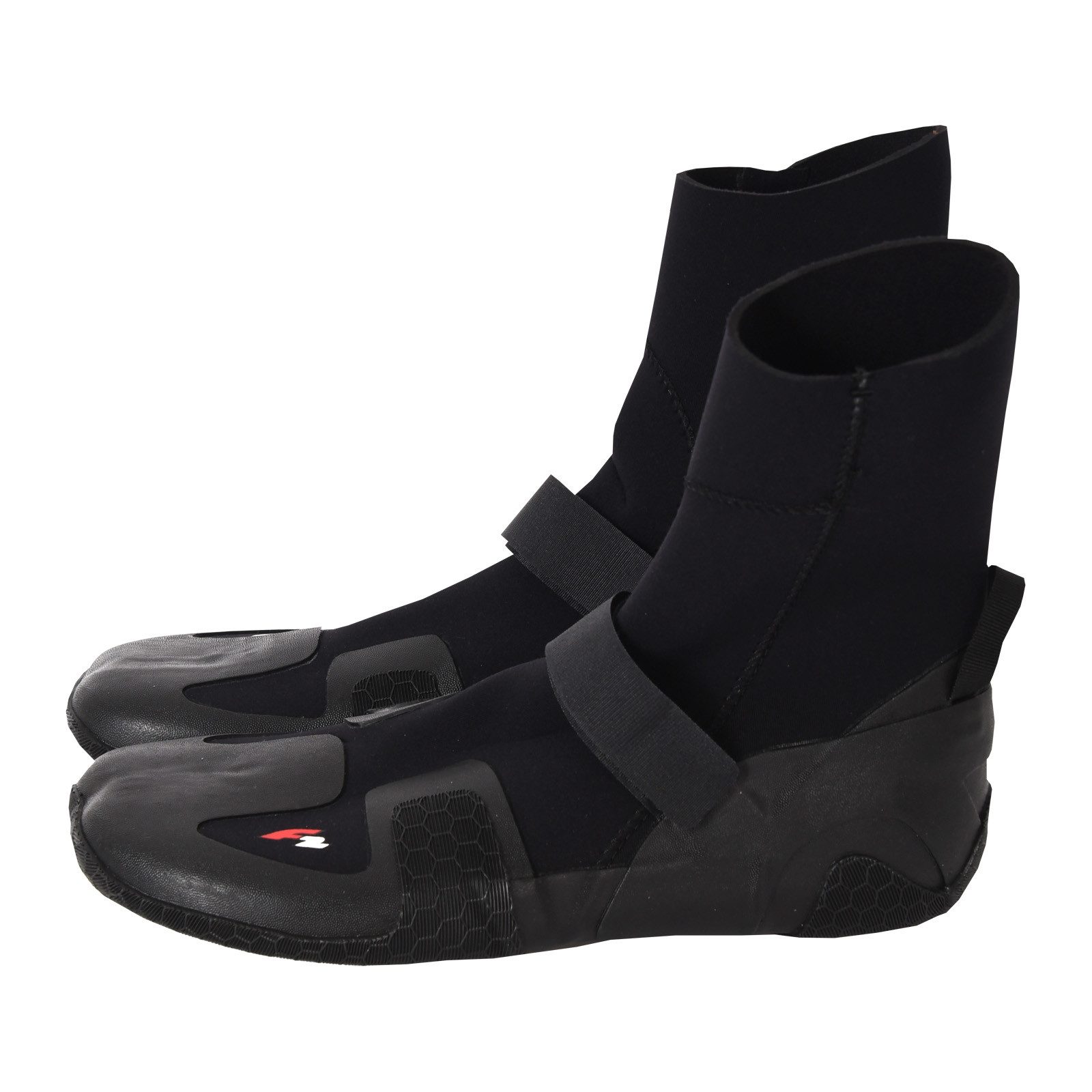 F2 F2 Neopren Schuhe Barfuss Schuhe Hoch Surfschuhe 43-44 Schwarz Neoprenschuh – Bild 5 von 5