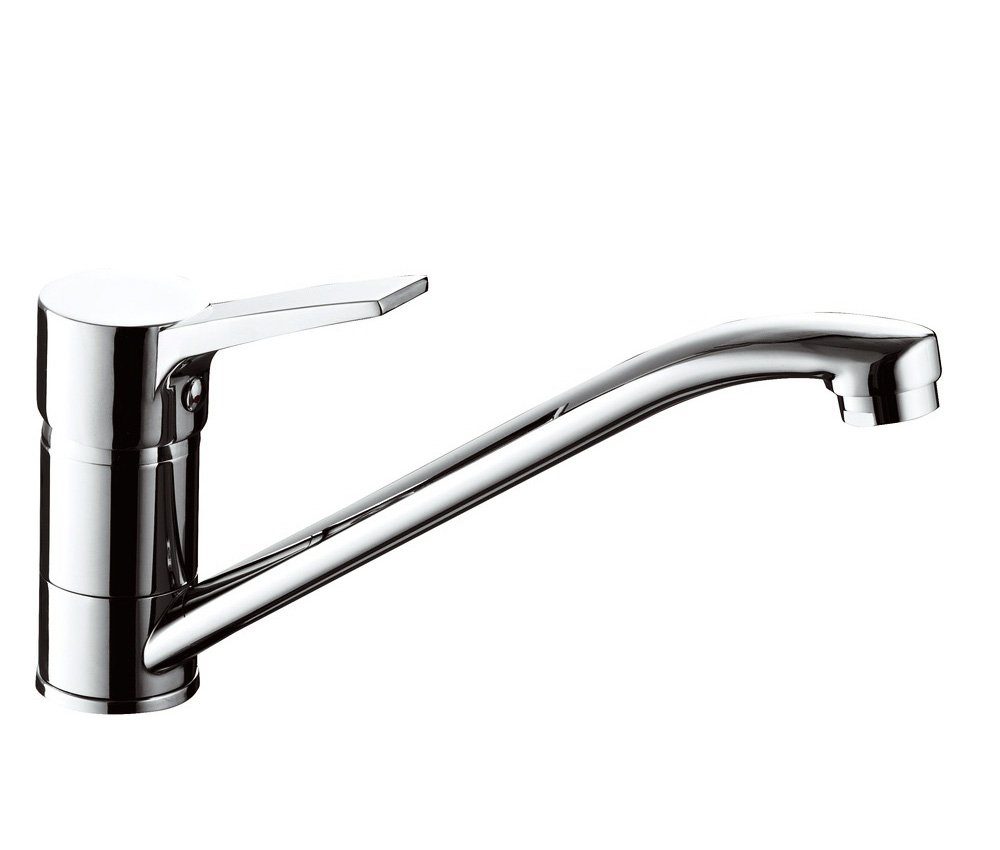 KFA Spültischarmatur GALEN Küchenarmatur Hochdruck Einhebelmischer Spülenarmatur schwenkbar Chrom