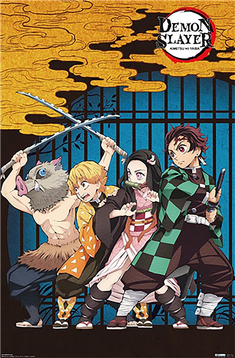 GB eye Poster Demon Slayer Poster Group 61 x 91,5 cm