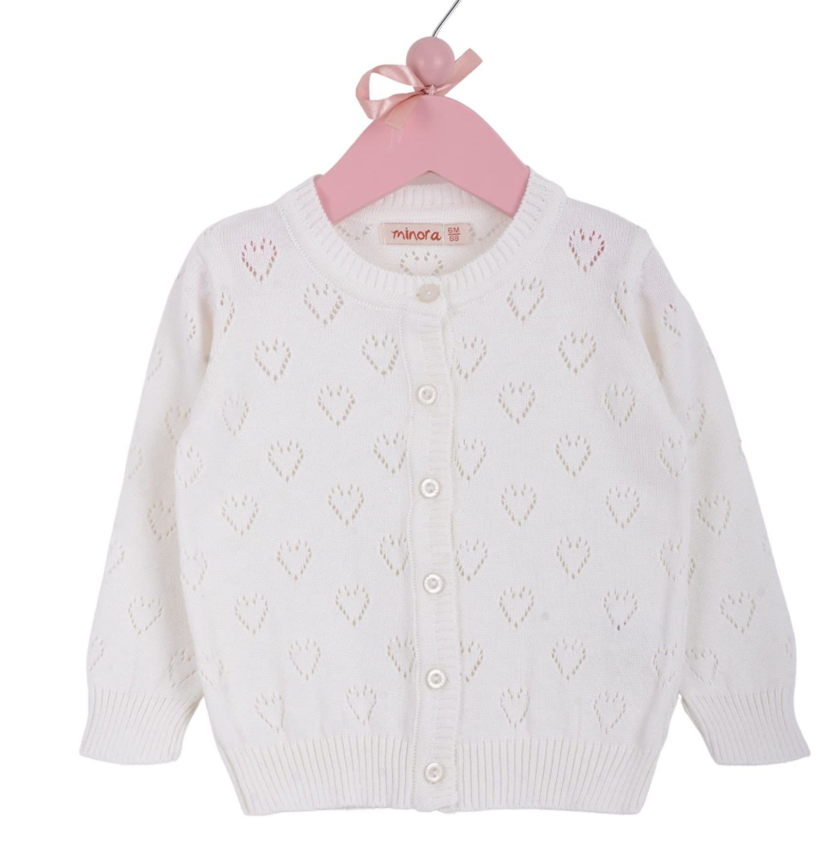Cardigan Baby Strickjacke - Cardigan für Mädchen und Jungen bis 24 Monate