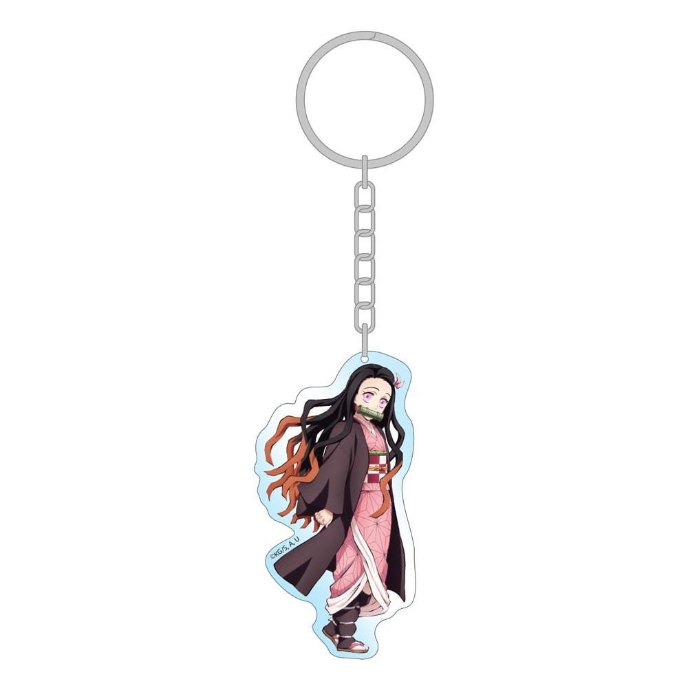 Sakami Merchandise Schlüsselanhänger Demon Slayer Acryl Schlüsselanhänger Nezuko Holographic 7 cm