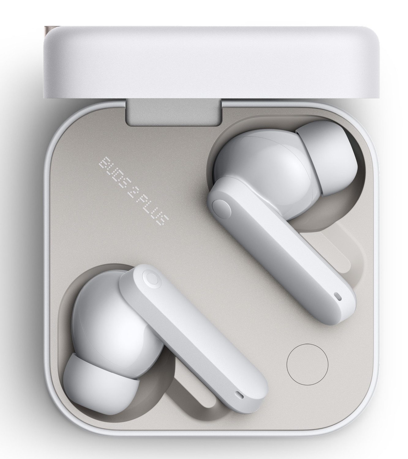 NOTHING Buds 2 Plus wireless In-Ear-Kopfhörer (Nothing X-App, Bluetooth, Personal Sound passt den Klang exakt an dein Hörprofil an)