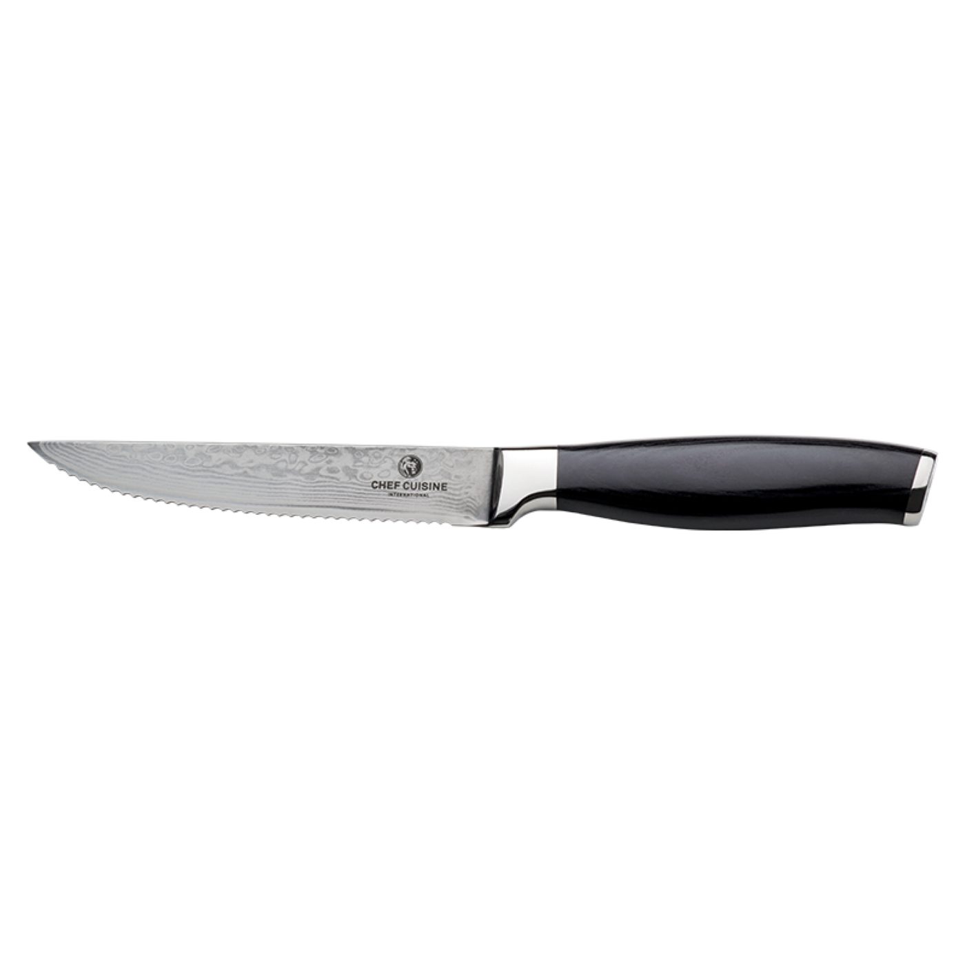 CHEF CUISINE International Steakmesser Damast 4er Set