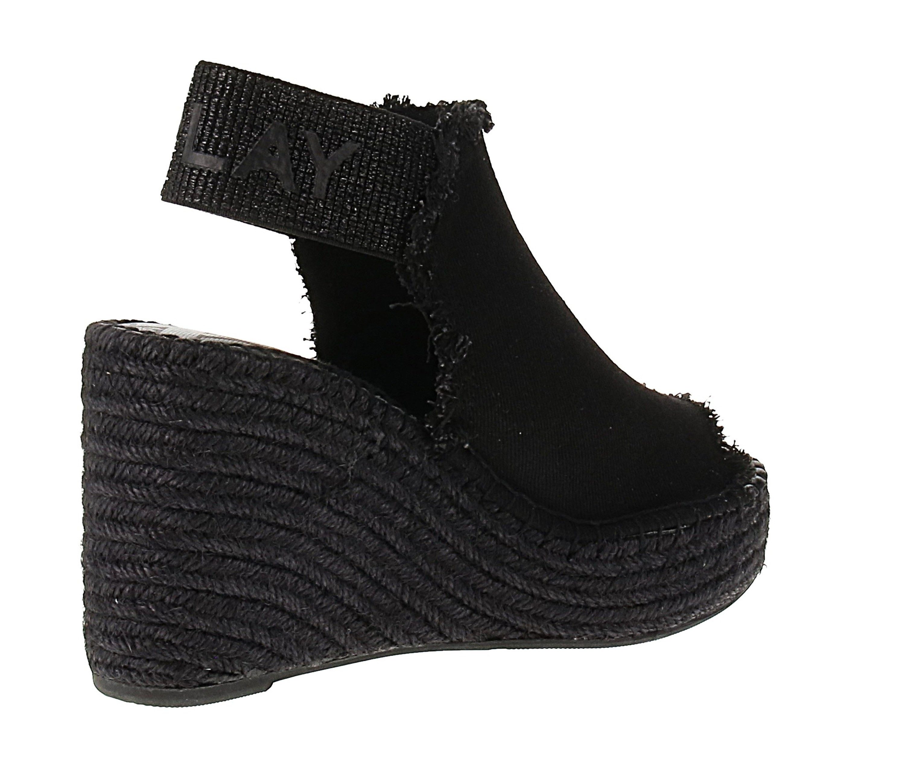 Replay Replay Jess Denim X GWP4G C0042T - Damen Sandalen - 003-Black Sandale