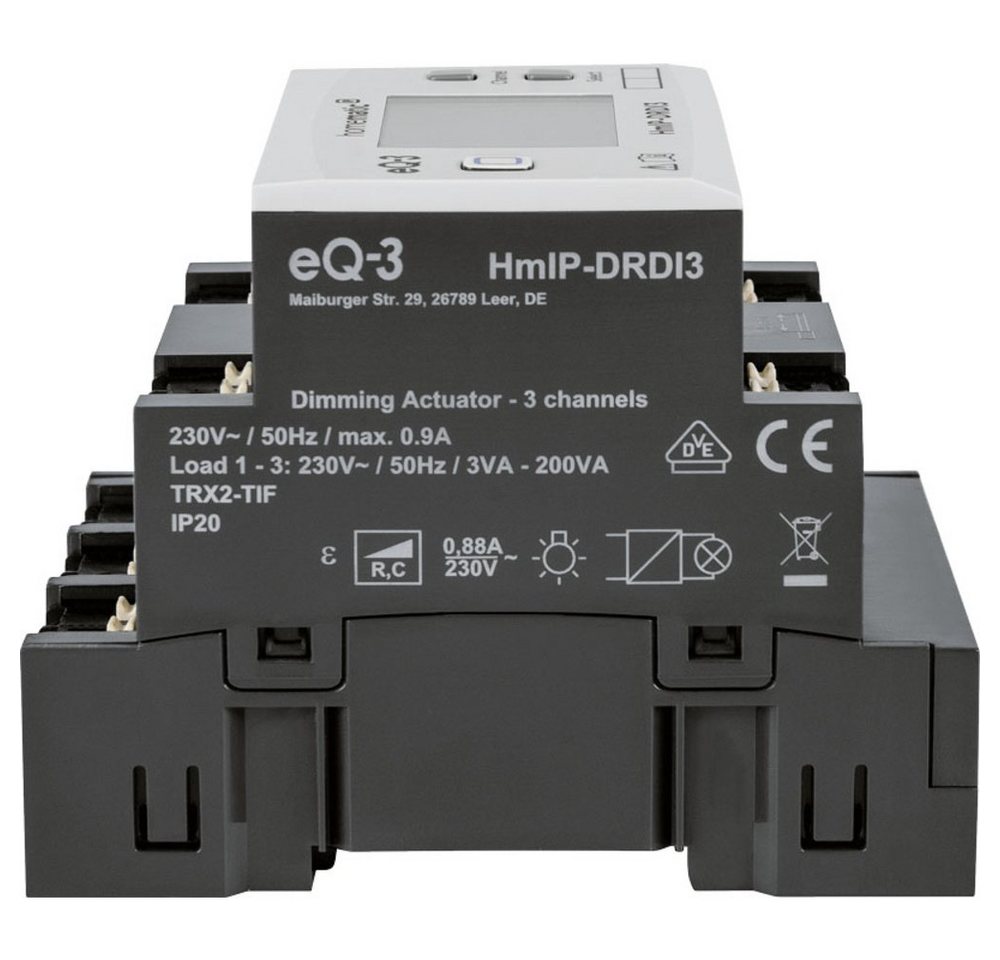Thumbnail - Homematic IP Homematic IP Funk Dimmaktor HmIP-DRDI3 Smart-Home-Zubehör