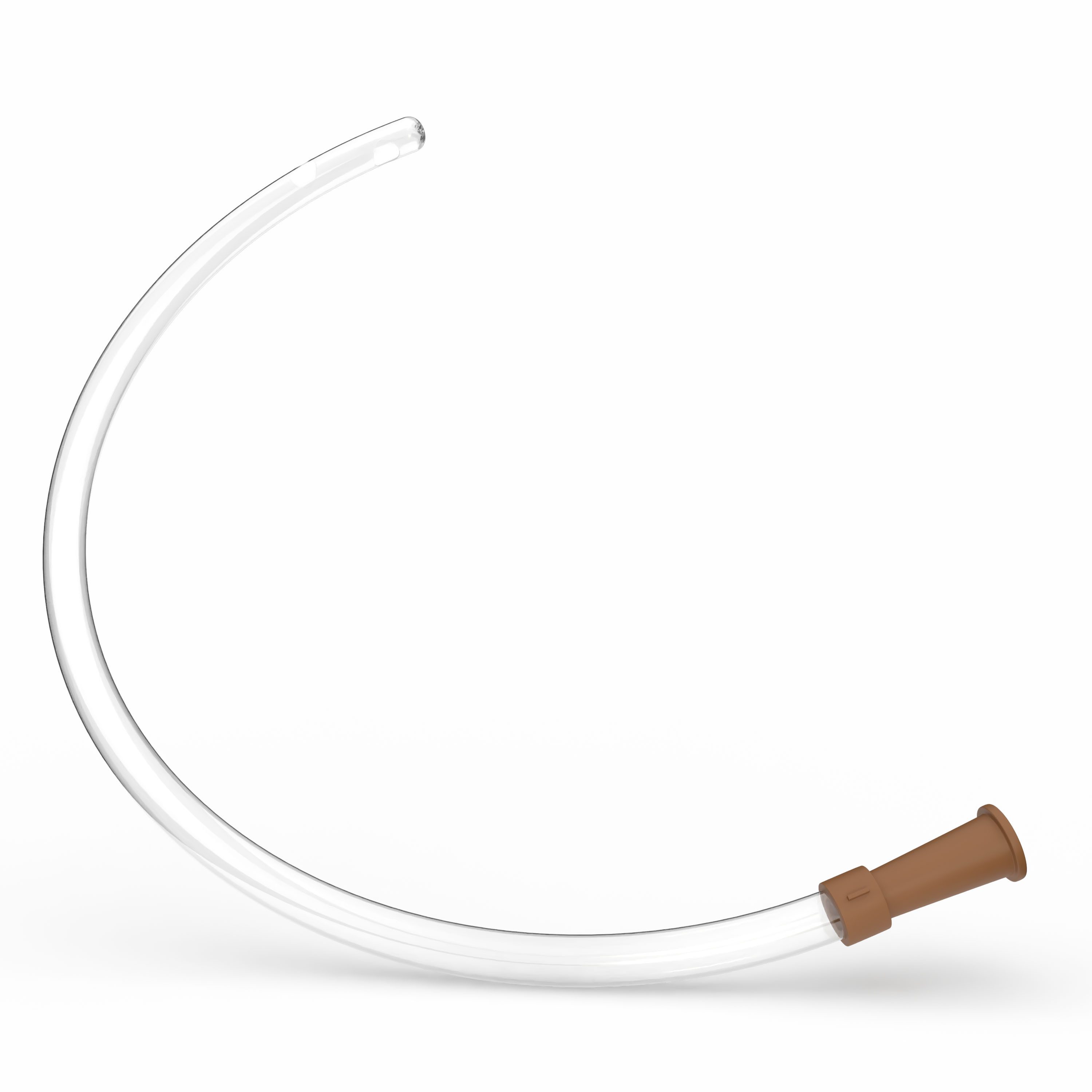 Horn Medical Bidet-Einsatz Einlaufhilfe Darmrohr CH 32 - Ø 10,7mm braun steril, 2 seitliche Auslauföffnungen, 1-tlg., flexible & glatt, Für eine einfache, schonende und angenehme Darmreinigung