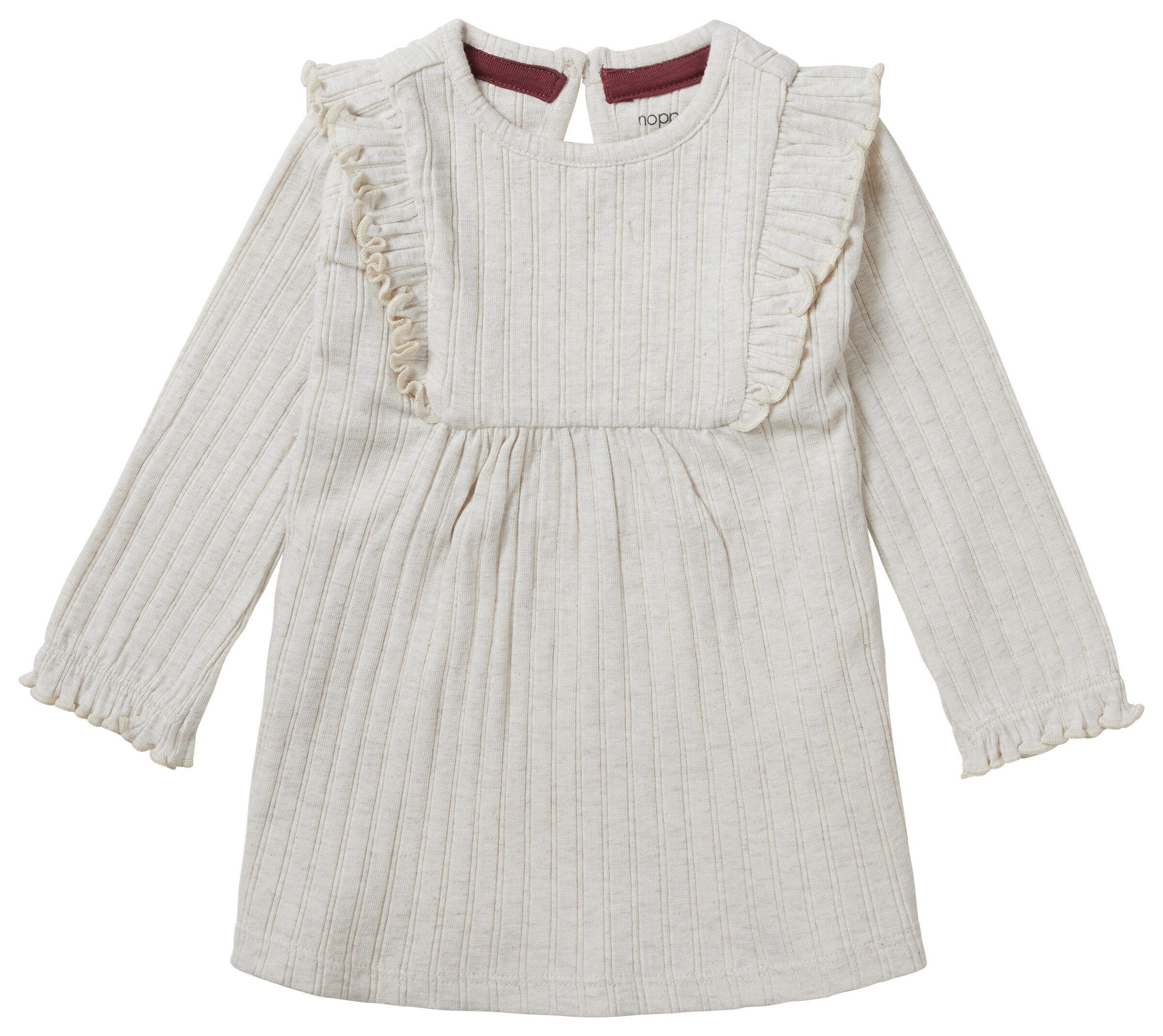 Noppies Jerseykleid Vassar (1-tlg) Cut-Outs, Volant, Drapiert/gerafft