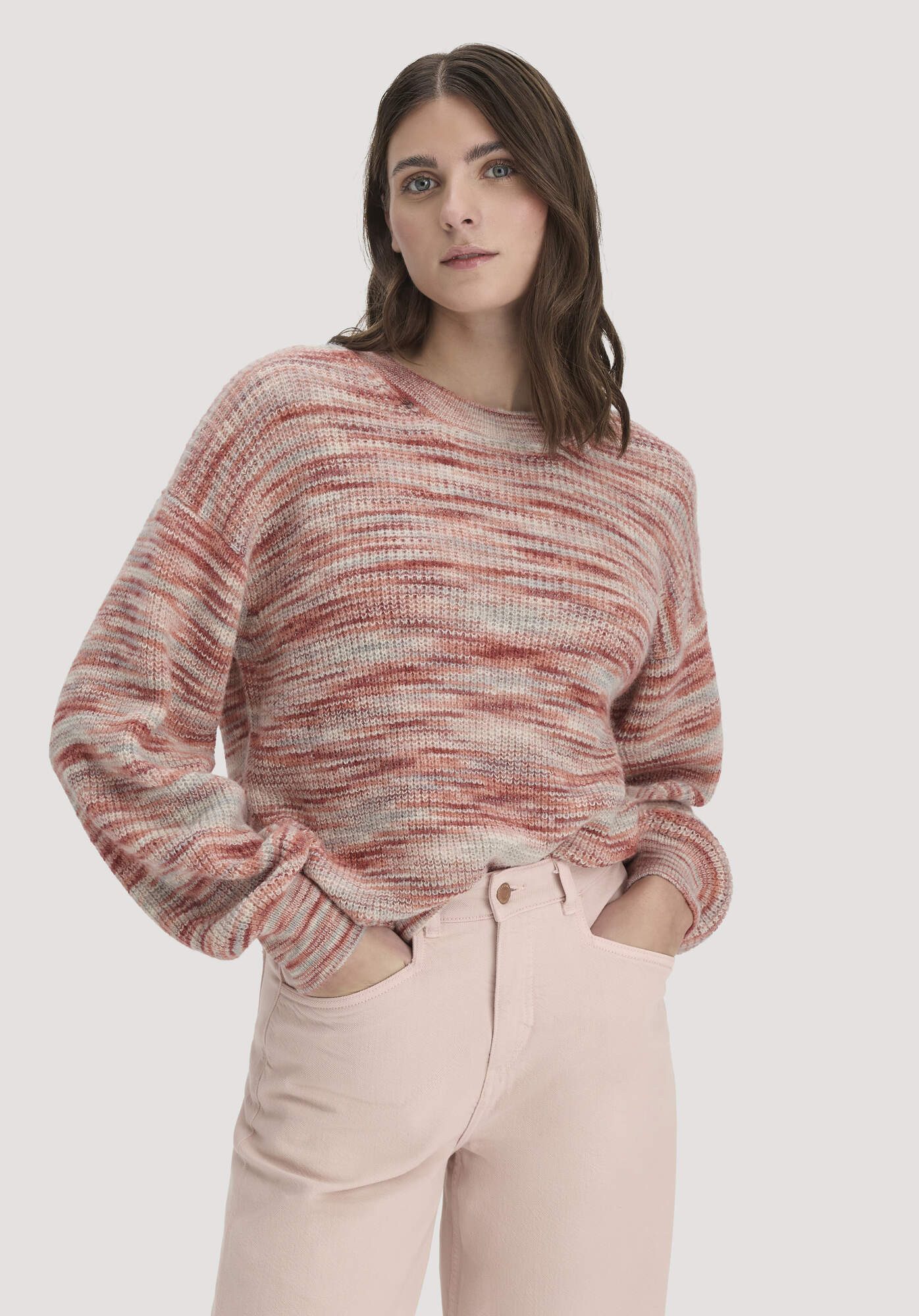 Hessnatur Strickpullover aus reinem Alpaka (1-tlg)
