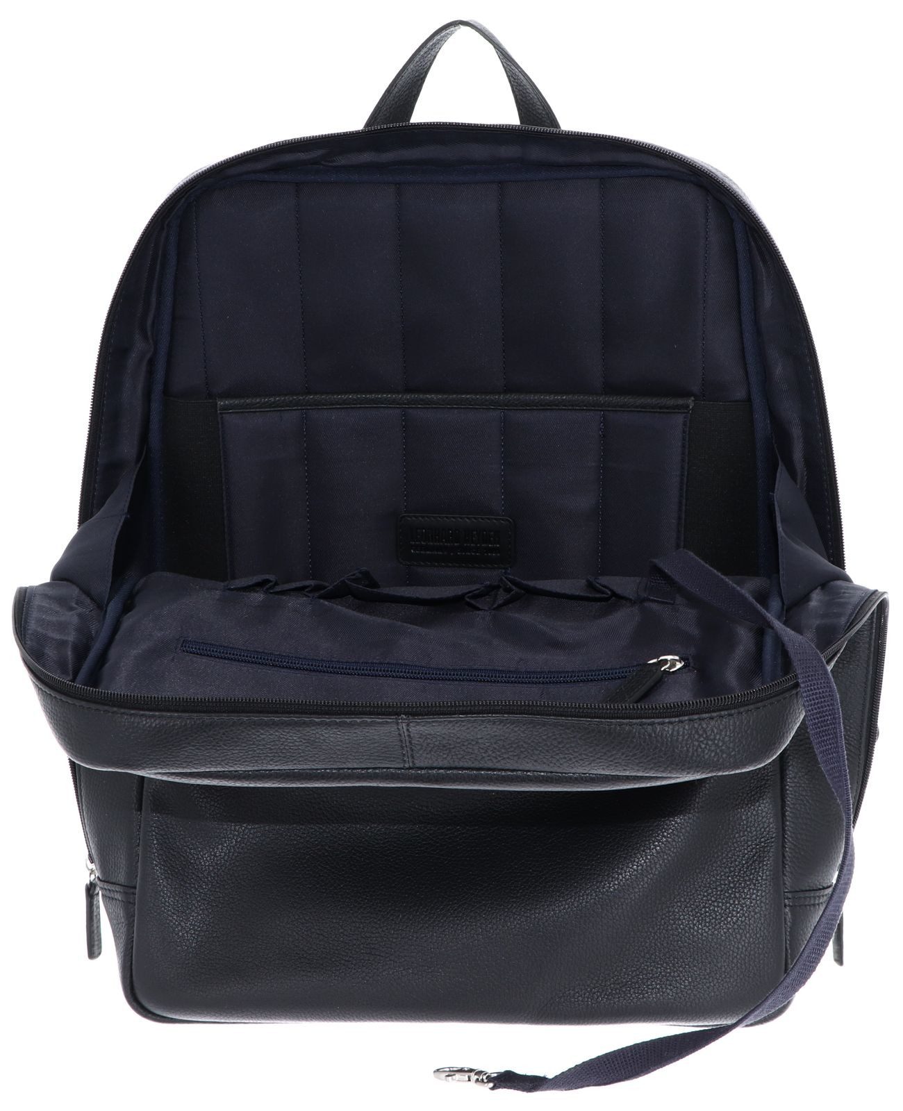 Leonhard Heyden Rucksack Business Rucksack 7314 (Set, 2-tlg), aus echtem Rindsleder