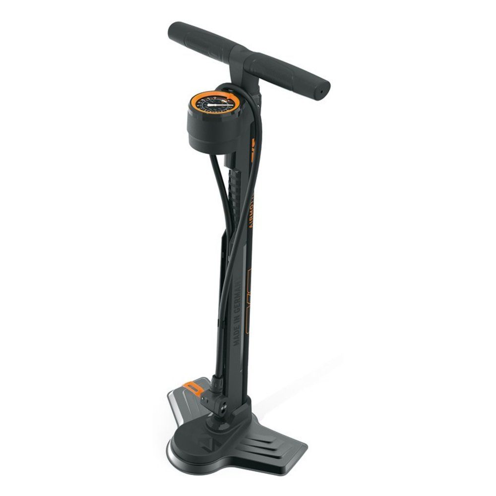 Luftpumpe Standpumpe Airmotion 12 bar DV/SV/AV, 715 mm, mit Manometer