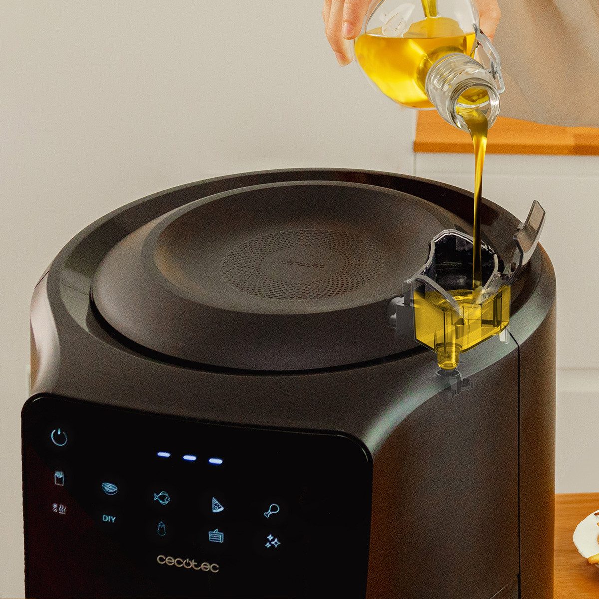 Cecotec Heißluftfritteuse, 1550 W, Cecofry Rain M