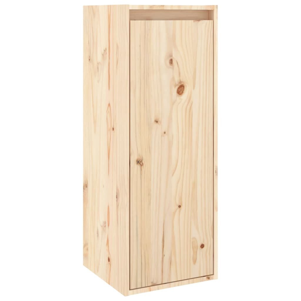 vidaXL Regal Wandschrank 30x30x80 cm Massivholz Kiefer, 1-tlg. günstig online kaufen
